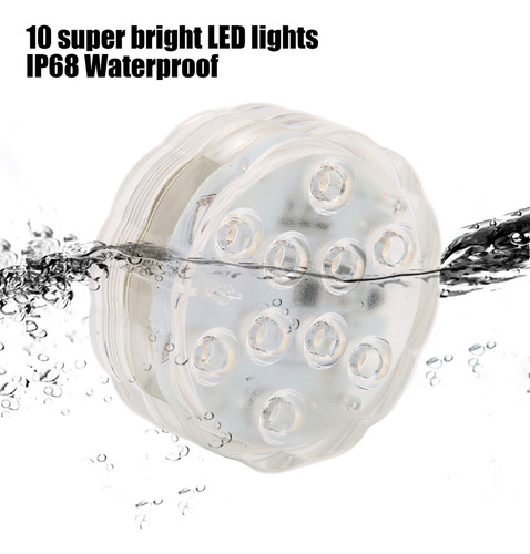 Ip68 Luz Subacuática Led Impermeable Para Piscina