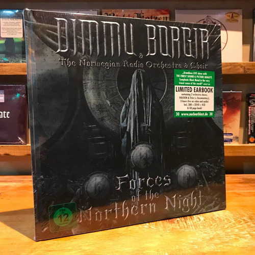 Dimmu Borgir Forces Of The Northern Night 4 Cd 2 Blury 2 Dvd