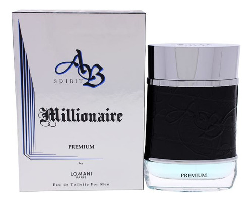 Perfume Lomani Ab Spirit Millionaire Premium Edt 100ml De Ca