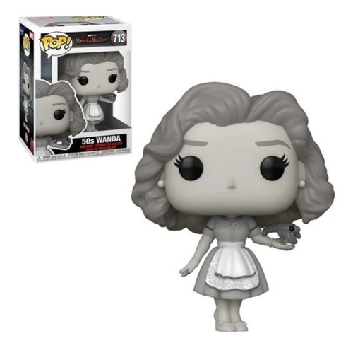 Funko Pop Wanda Vision Blanco Negro 50s #713 (Usado)
