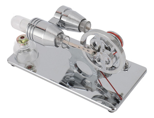 Bombilla Led Sterling, Modelo De Motor Stirling, Color Plate