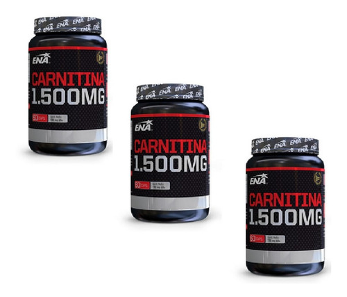 Carnitina 1500 Mg Quemador X 3 Unidades!