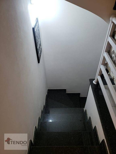 Imagem 10 de 21 de Imob01 - Sobrado 130 M² - Venda - 3 Dormitórios - 1 Suíte - Vila Linda - Santo André/sp - So0281