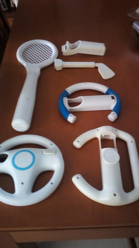 Imagen 3 de 7 de Kit Para Nintendo Wii Tenis , Golf , Dos Volantes, Guitarra