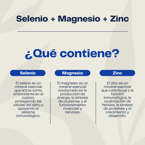 Pack Doble Selenio+ Magnesio+ Zinc 120 Cap Karun Life