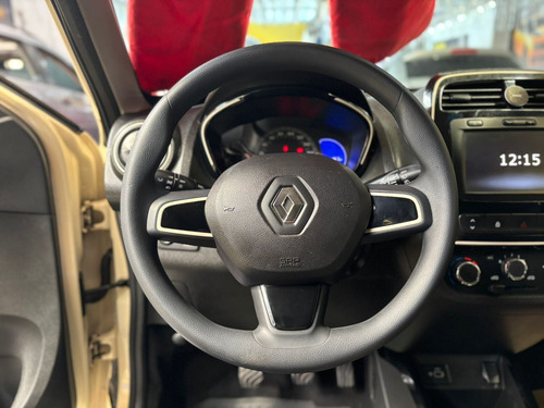 Renault Kwid 2020 1.0 Flex Intense Completo Manual Bege