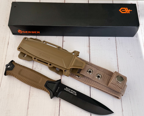Faca Gerber Strongarm Coyote Steel 420hc Fulltang Lisa