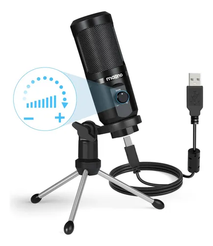 comprar MAONO Micrófono USB Condensador, Microfono PC con Chipset de Sonido Profesional 192KHZ\u002F24BIT para Grabación, Podcast, Streaming, Gamer, Compatible con PC Celular PS5 Mac, PM461TR