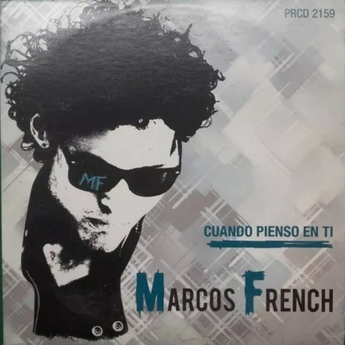 Marcos French - Cuando Pienso En Ti - Cd Maxi Single - Promo