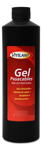 Lubricante Gel Pasacables En Gel - 500 Grs. Viyilant Cubierta Negro