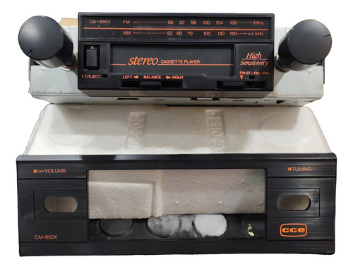 Auto-rádio Cce Toca-fitas Cm-850x Stereo Car Cassette Player (Usado)
