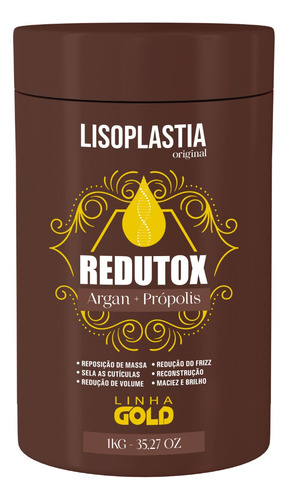 Btx Capilar Organic 1kg Argan E Propolis Repositor De Massa