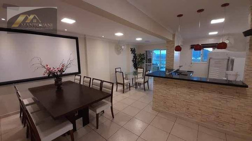 Imagem 19 de 27 de Apartamento Com 4 Dormitórios À Venda, 156 M² Por R$ 850.000,00 - Vila Guilhermina - Praia Grande/sp - Ap3017