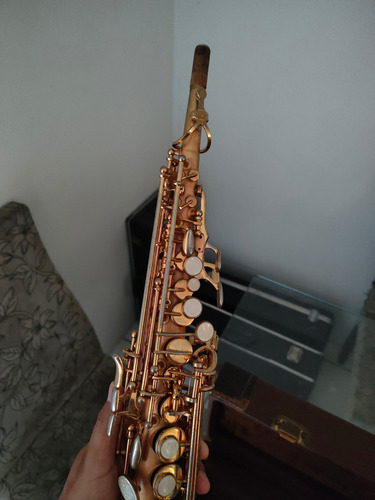 Sax Soprano Weril Spectra 2 Dourado (Usado)