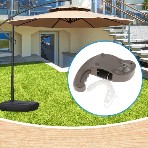 Acessórios Para Guarda-sol Com Manivela Para Pátio,