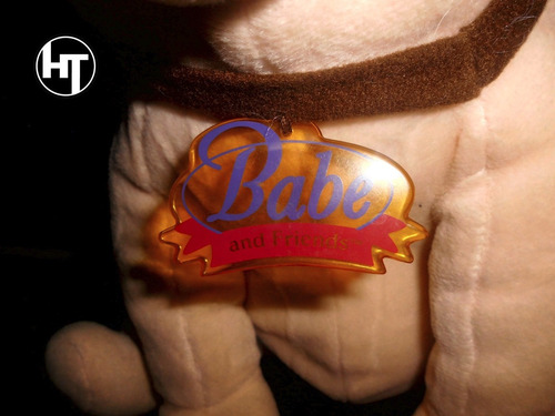Imagen 5 de 10 de Babe, El Puerquito Valiente, Peluche, Con Sonidos, Vintage