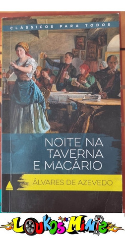 Livro Noite Na Taverna E Macário Álvares De Azevedo