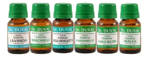 Esencias Para Cremas O Aceite Base X10ml Dr Duval X Unidad Fragancia Centella Asiática Tipo De Envase Vidrio