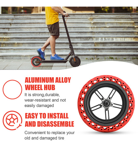 Reemplazo De Neumático De Eje De Rueda De Scooter Eléctrico