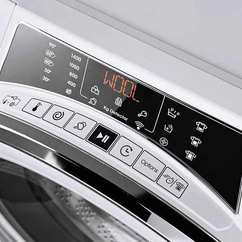 Imagen 5 de 9 de Lavarropas Candy 9 Kilos Inverter Rapidó Ro1696dwhc7r Outlet