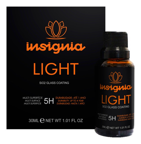 Vitrificador 12 Meses 5h Insignia Light Glass Coating