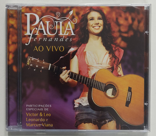 Cd - Paula Fernandes - ( Ao Vivo )