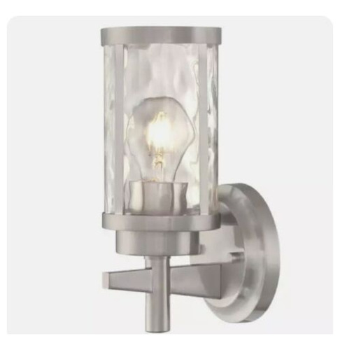 Westinghouse 6368300 Branston 11  Tall Wall Sconce - Nickel
