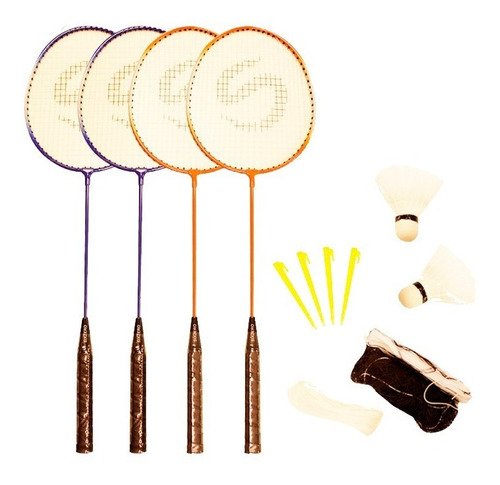 Imagen 2 de 3 de Kit Badminton Sixzero 21 Xaqzzz007reusr Empo2000