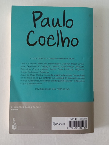 Libro Aleph - Paulo Coelho (Usado)