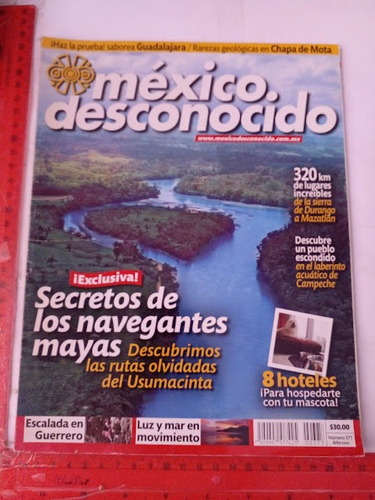 Revista Mexico Desconocido No 377 Julio De 2008