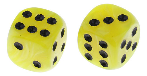 6 Set De 10pcs Dados De Plásticos Digitales D6 Para