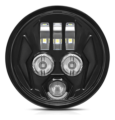 1 Proyector De Faro Led For Motocicleta De 5 75 Pulgadas