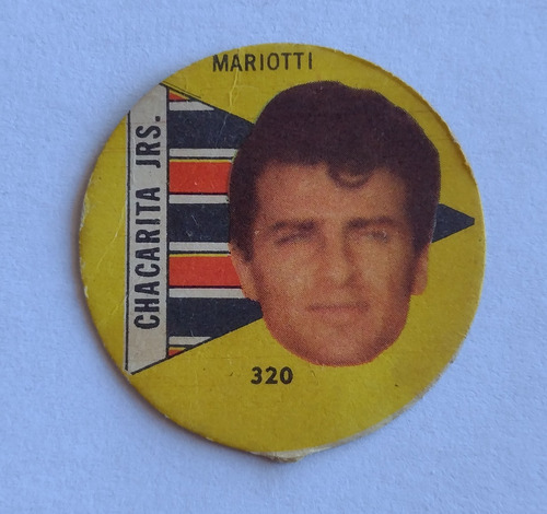 Figurita Album Fulbito De 1964 De Chacarita Juniors Mariotti