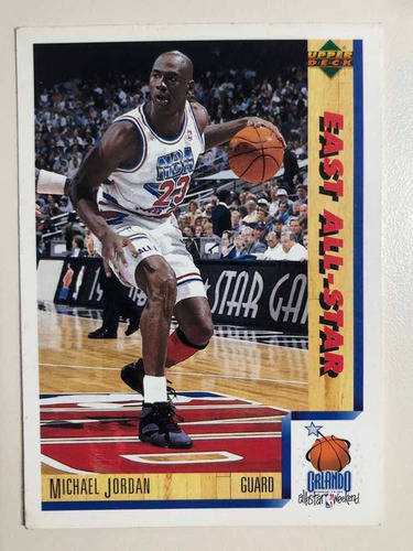 1992 Upper Deck Michael Jordan East All Star