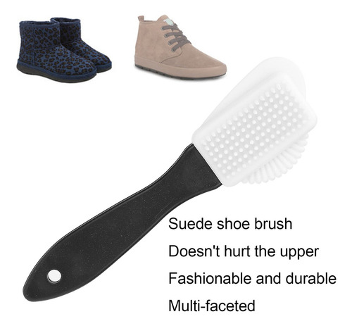 Cepillo De Limpieza De Zapatos De 4 Lados Para El Cuidado De