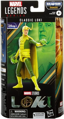 Figura Classic Loki Marvel Legends Loki Avengers Baf Khonshu
