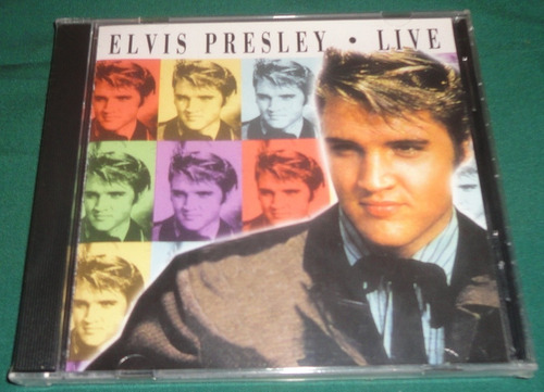 Elvis Presley -  Live - Cd Nacional Nuevo