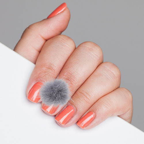 Uñas Postizas Con Puntas Y Bolas De Pelo, Accesorios Para Se