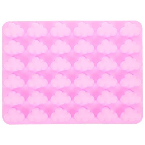 Moldes De Silicona Para Fondant, Nubes De 36 Rejillas Para D