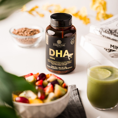 DHA TG 1000mg Ultraconcentrado 180 Capsulas Essential Nutrition