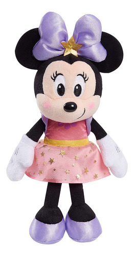 Disney Junior Minnie Mouse - Puf De Peluche Con Diseño De Mi