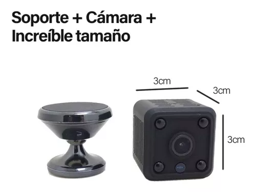 Mini Cámara Oculta Espía Wifi Vista Recargable Micrófono