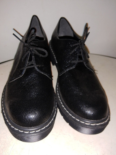 Zapatos De Cuero Nro. 37-38