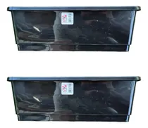 Comprar Pack X 2 Macetas Plásticas Jardineras N 45 Rectangular