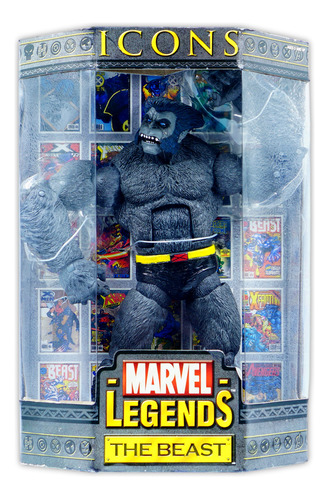 Toy Biz Marvel Legends Icons The Beast 2006 Edition 1:6