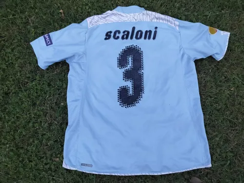 Camiseta Lazio 2009 2010 # 3 Scaloni (Usado)