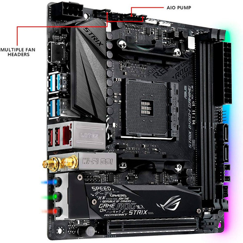 Tarjeta Madre Asus Rog Strix B450-i Gaming Socket Am4 Ddr4
