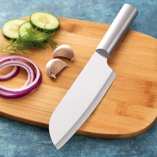 Cuchillo De Cocina Hoja De Acero Inoxidable Con Mango De A