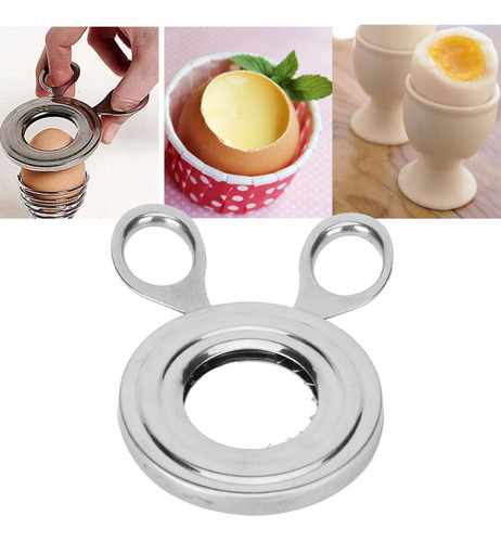 Abridor De Huevos De Acero Inoxidable, Cortador Hervido, Tij