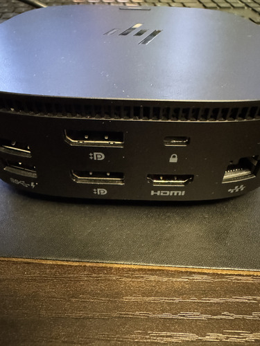 Hp Docking Station 5tw10aa Usb-c 4x Usb 3.0 1x Usb-c Negro (Usado)